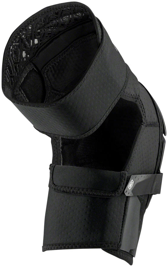 100% Fortis Knee Guards - Black Small/Medium - Image 2