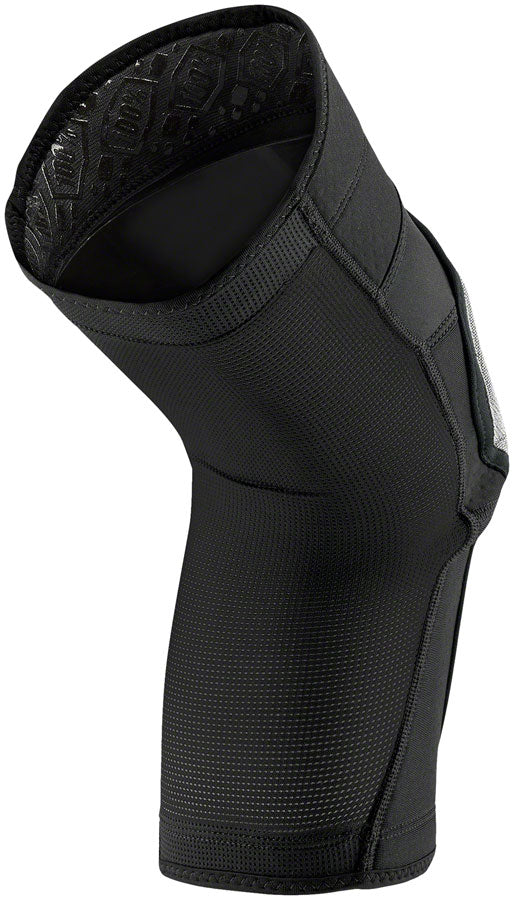 100% Ridecamp Knee Guards - Black/Gray Large - Image 2