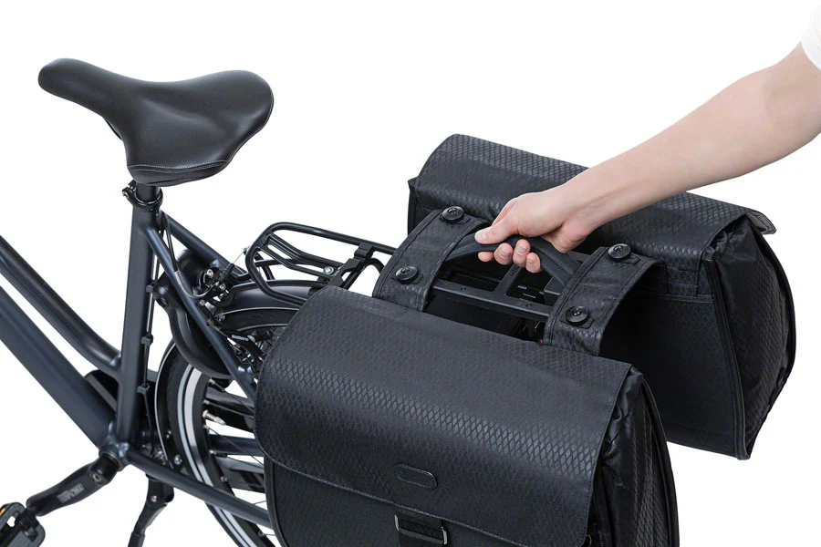 Basil Double Pannier Handle Uniuversal Bridge MIK Adaptor Plate BLK - Image 4