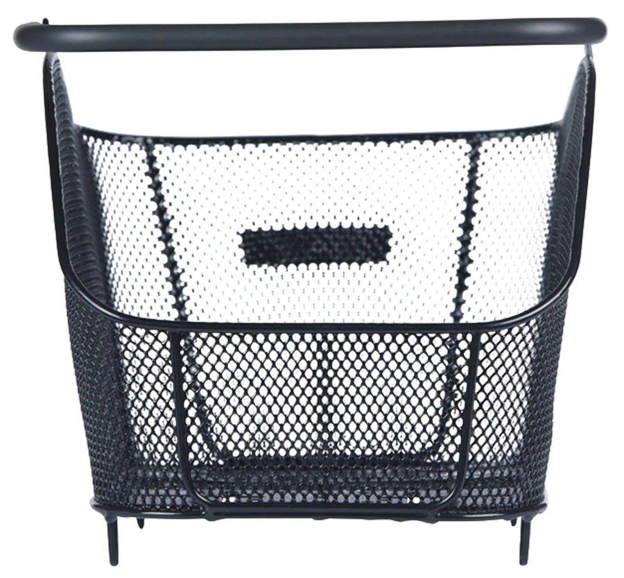 Basil Icon M NX System Rear Basket - Black - Image 3