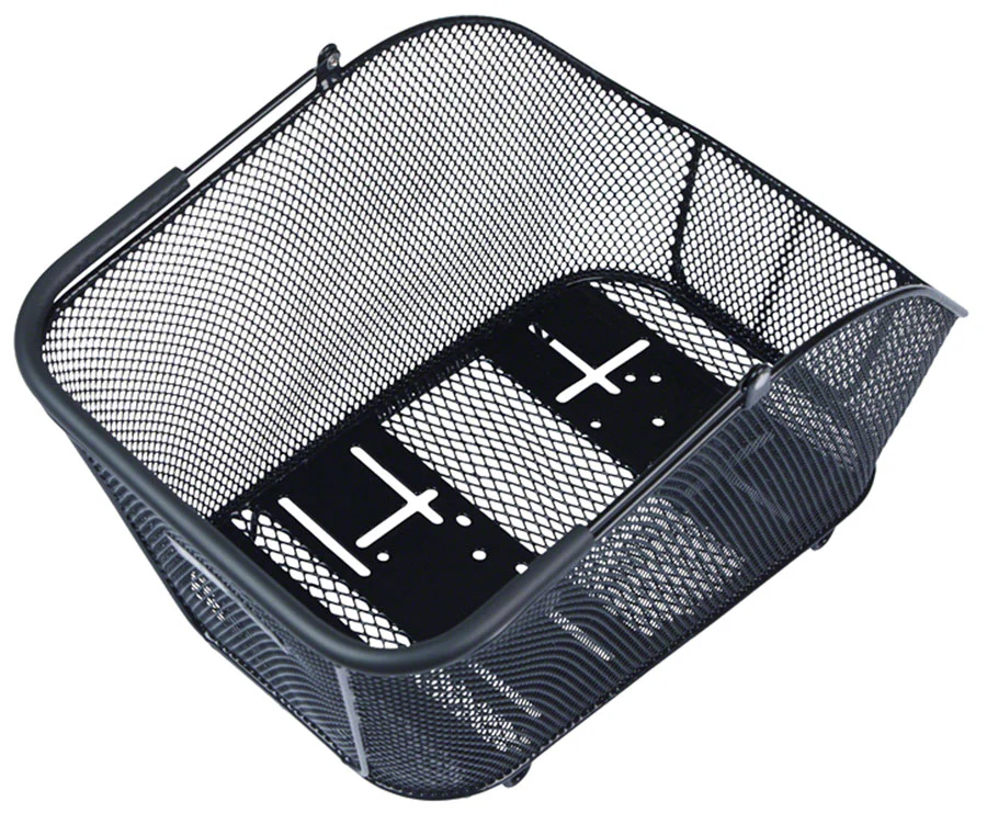 Basil Icon M NX System Rear Basket - Black - Image 4