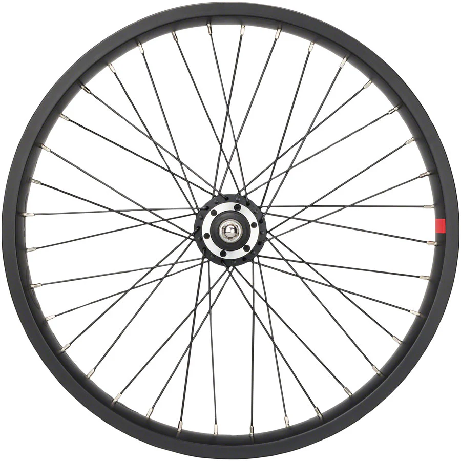 Benno Front Wheel RemiDemi 2020-21 -20"  3/8" x 135mm 6-Bolt Disc Black - Image 3