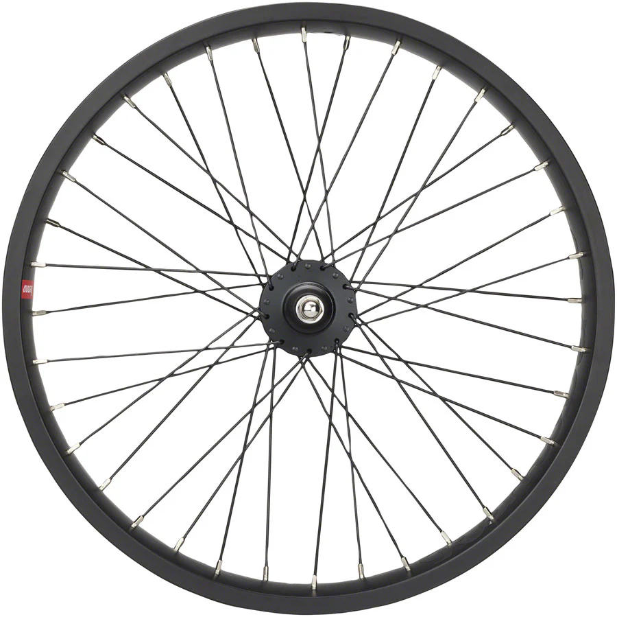 Benno Front Wheel RemiDemi 2020-21 -20"  3/8" x 135mm 6-Bolt Disc Black - Image 4
