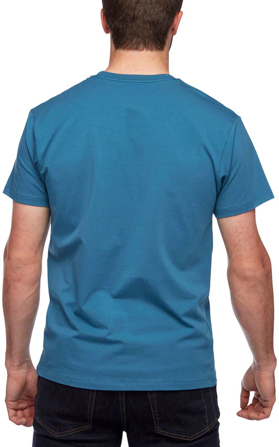 Black Diamond Chalked Up Tee - Astral Blue Mens Small - Image 2