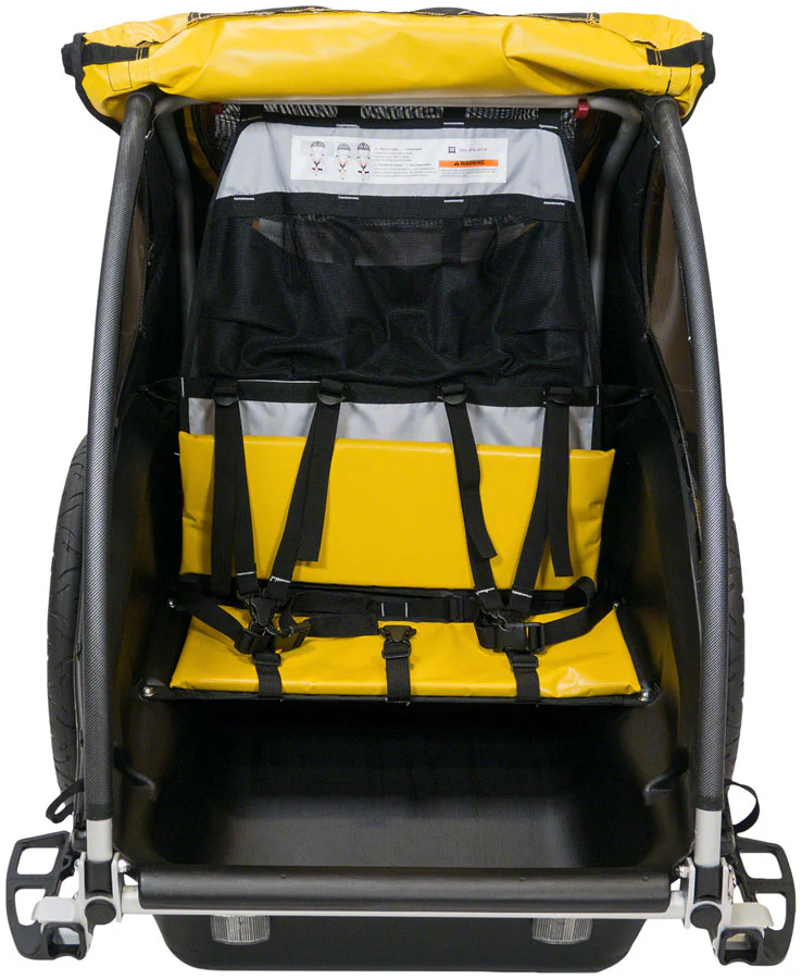 Burley Rental Cub Trailer - Yellow - Image 2