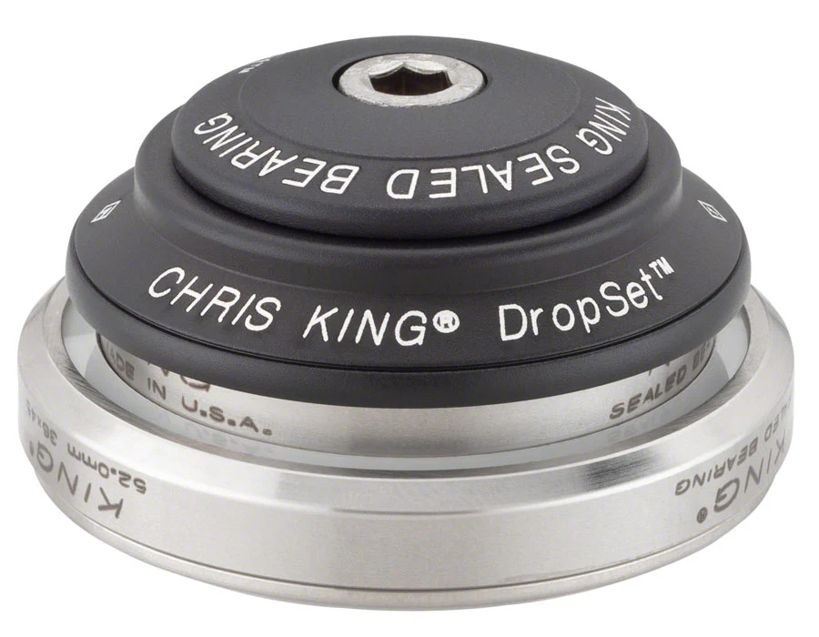 Chris King DropSet 3 Headset - 1-1/8 - 1.5" 41/52mm 36 Deg Matte Black - Image 2