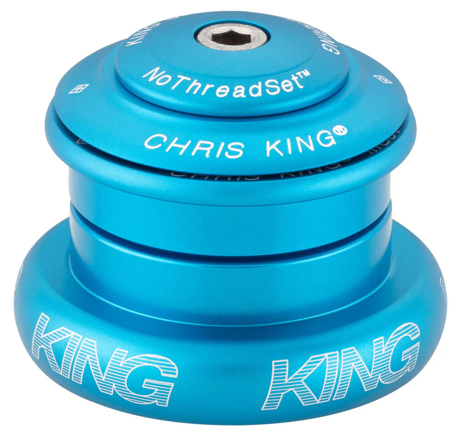 Chris King InSet i7 Headset - 1-1/8 - 1.5" 44/44mm Matte Turquoise - Image 2