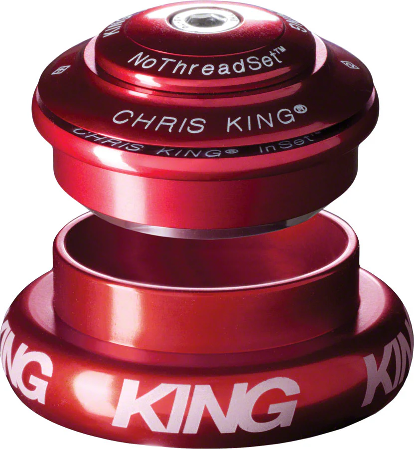 Chris King InSet i7 Headset - 1-1/8 - 1.5" 44/44mm Red - Image 2