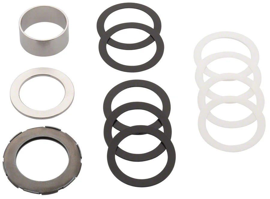 Chris King ThreadFit 24 Bottom Bracket Fit Kit 6 - English For SRAM/Truvativ GXP BLK - Image 2