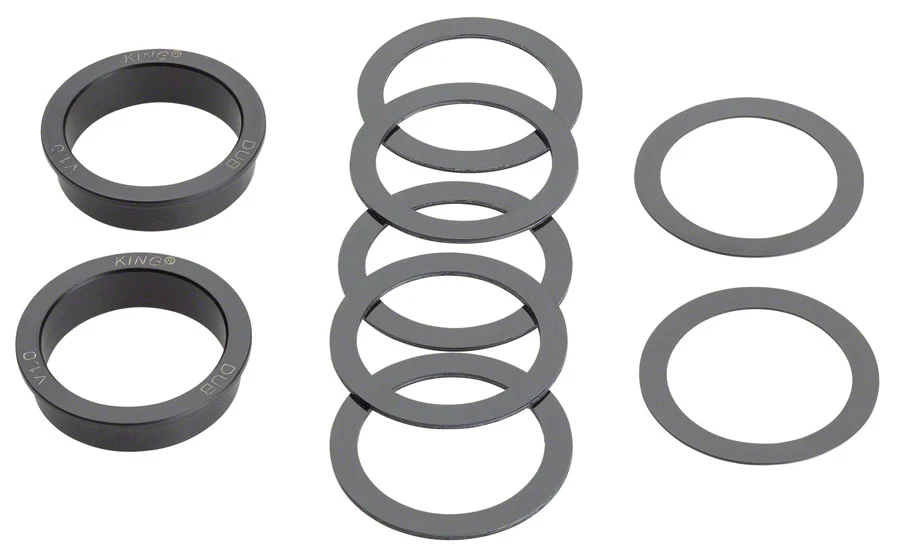 Chris King ThreadFit 30 Bottom Bracket Fit Kit 1 - English For DUB Mountain Silver - Image 2