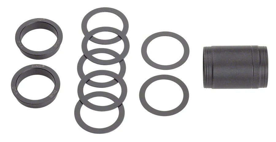 Chris King ThreadFit 30 Bottom Bracket Fit Kit 2 - English For DUB Road Red - Image 2