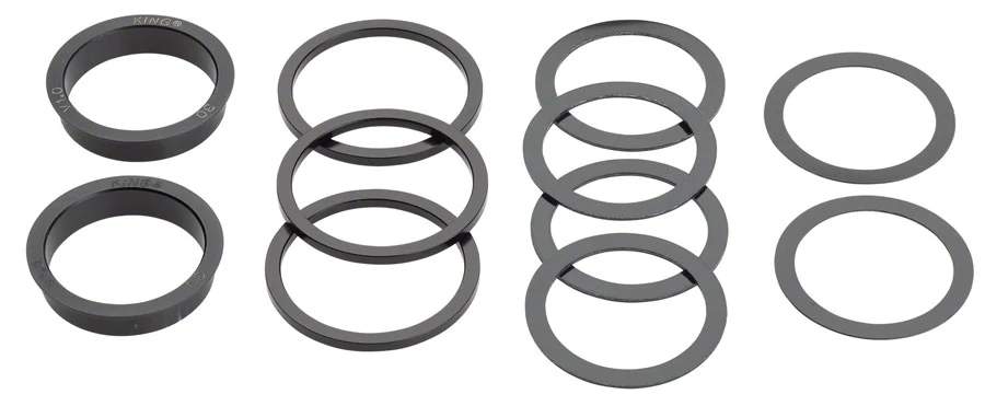 Chris King ThreadFit 30 Bottom Bracket Fit Kit 3 - English For 30mm Spindles Matte Turquoise - Image 2