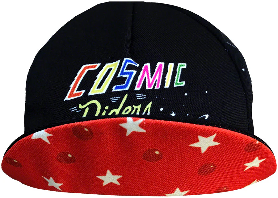 Cinelli Sergio Mora Cosmic Riders Cycling Cap - Black One-Size - Image 2