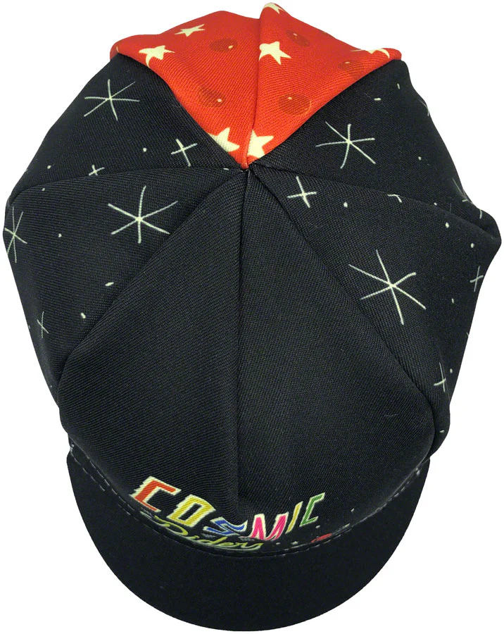 Cinelli Sergio Mora Cosmic Riders Cycling Cap - Black One-Size - Image 4