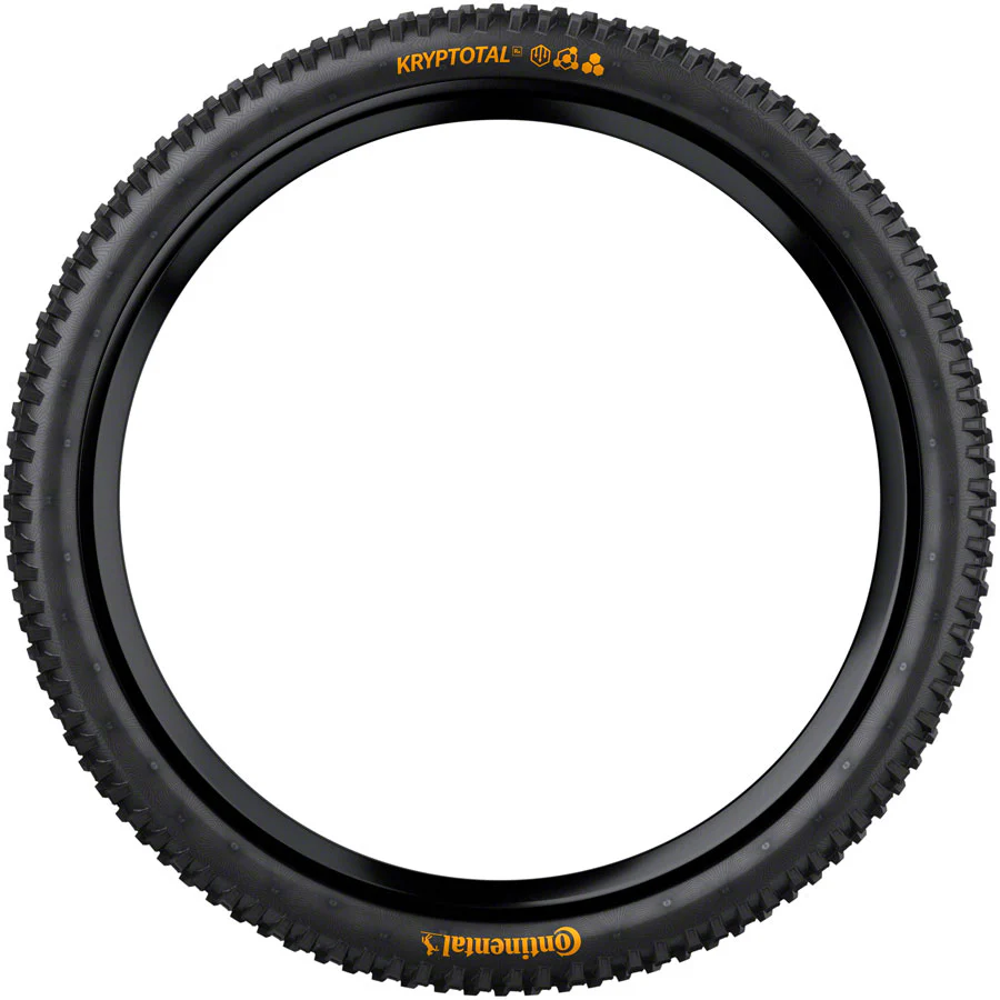 Continental Kryptotal Rear Tire - 27.5 x 2.40 Tubeless Folding BLK SuperSoft Enduro Casing E25 - Image 2