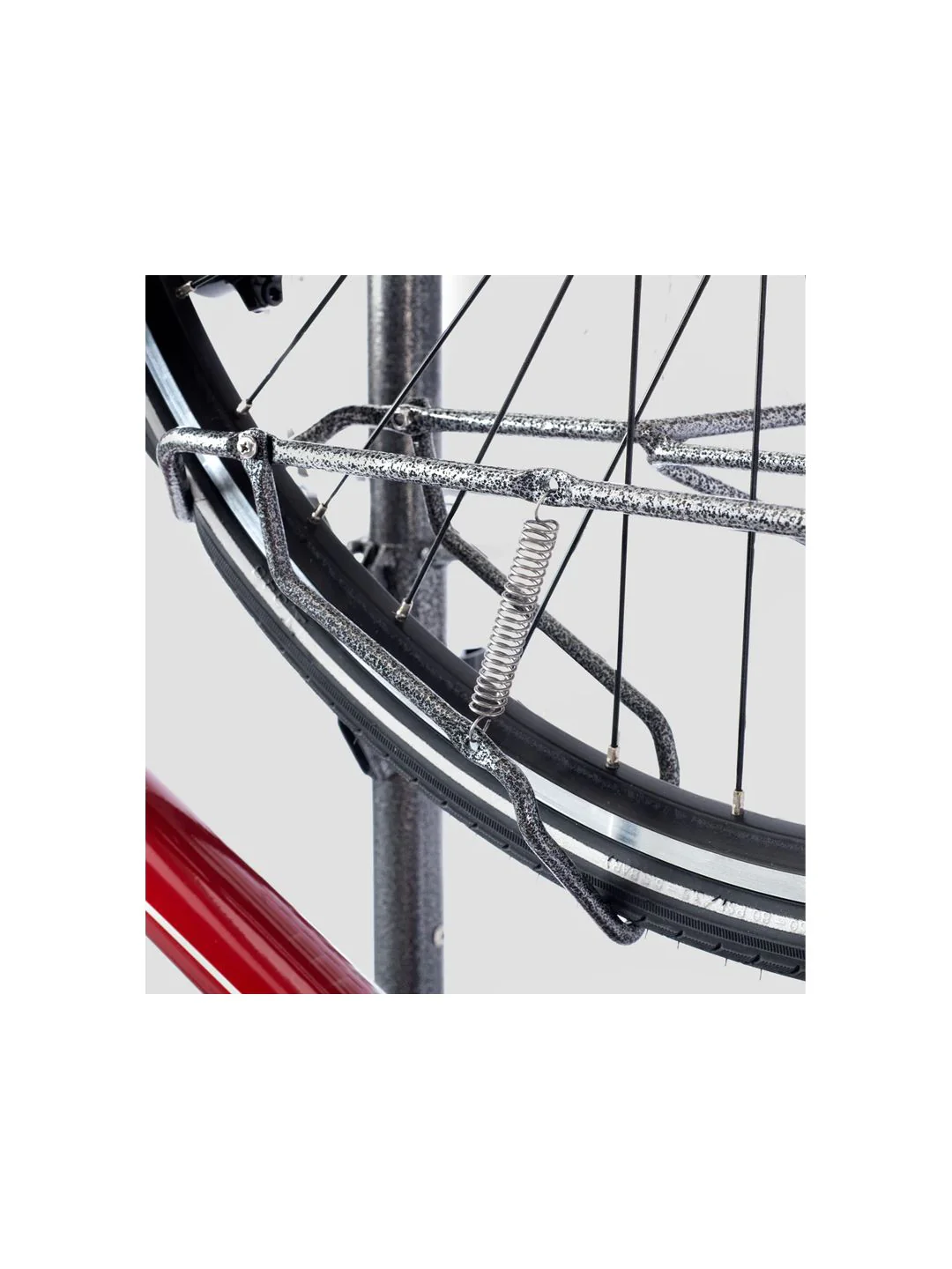 Delta Two Bike Upright Stand Bikes: 2 On the floor E-Bike Compatible - Image 2