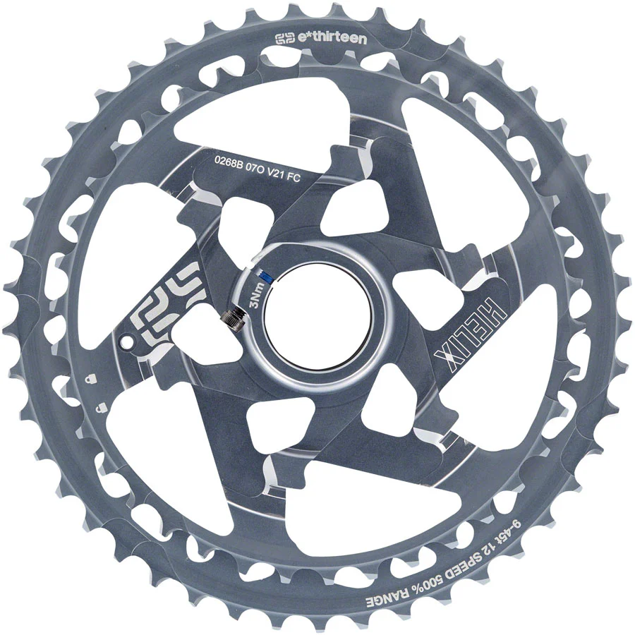 e*thirteen Helix Race Cassette - 12-Speed 9-45t Gray - Image 2