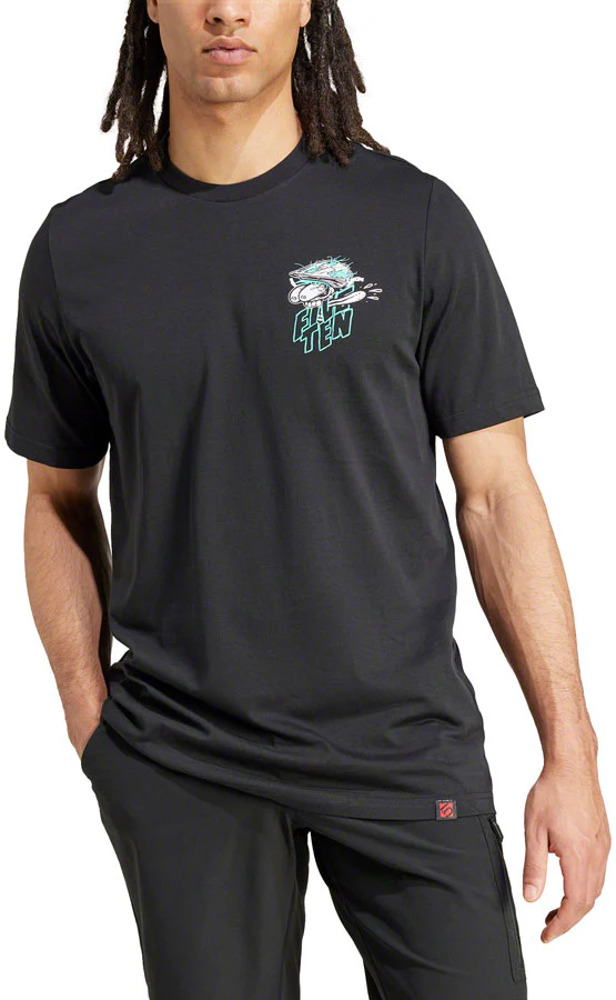 Five Ten Adrenaline T-Shirt - Black Mens Medium - Image 2