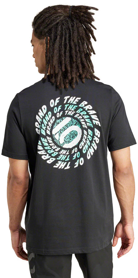 Five Ten Adrenaline T-Shirt - Black Mens Medium - Image 3