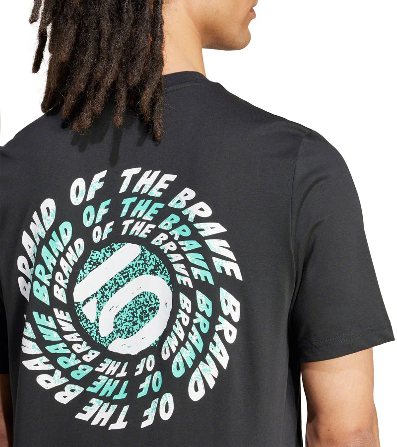 Five Ten Adrenaline T-Shirt - Black Mens Medium - Image 4