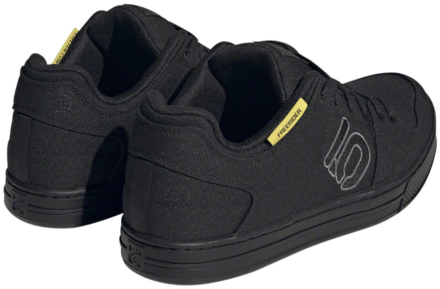 Five Ten Freerider Canvas Flat Shoes - Mens Core BLK/Dgh Solid Gray/Gray Five 12 - Image 2