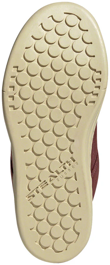 Five Ten Freerider Canvas Flat Shoes - Womens Quiet Crimson/Core BLK/Pulse Lime 10.5 - Image 3
