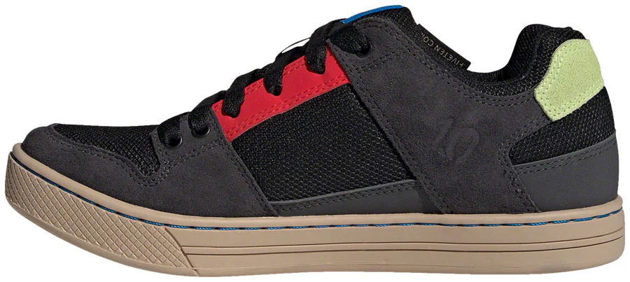 Five Ten Freerider Flat Shoes - Mens Core Black/Carbon/Pulse Lime 7 - Image 2
