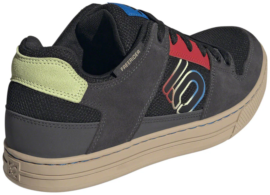 Five Ten Freerider Flat Shoes - Mens Core Black/Carbon/Red 8 - Image 2