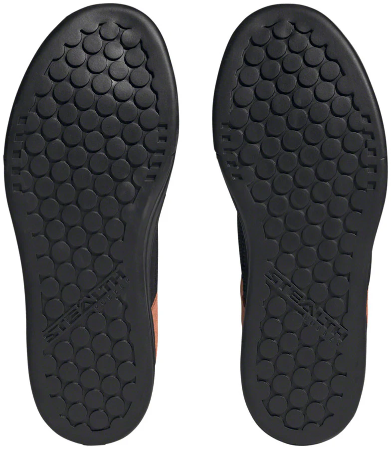 Five Ten Freerider Flat Shoes - Mens Core Black/Ftwr White/Impact Orange 9 - Image 4