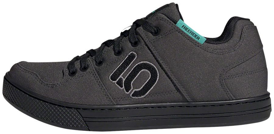 Five Ten Freerider Primeblue Flat Shoes - Mens DGH Solid Gray / Gray Three / Acid Mint 12 - Image 2