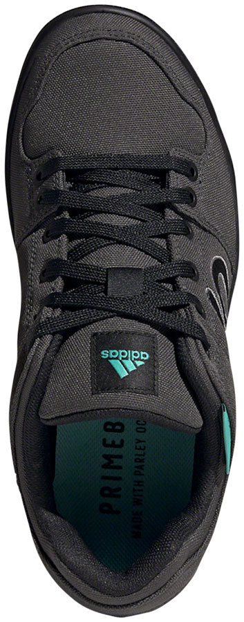 Five Ten Freerider Primeblue Flat Shoes - Mens DGH Solid Gray / Gray Three / Acid Mint 12 - Image 4