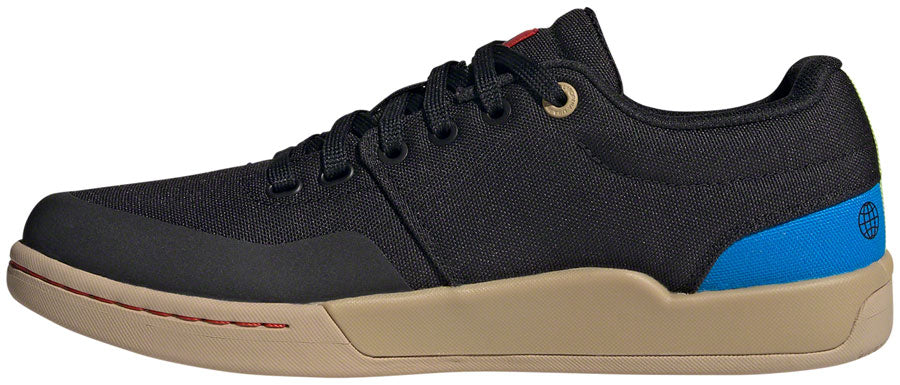 Five Ten Freerider Pro Canvas Flat Shoes - Mens Core BLK/Carbon/Pulse Lime 9.5 - Image 2