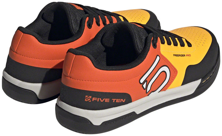 Five Ten Freerider Pro Flat Shoes - Mens Solar Gold/Ftwr White/Impact Orange 12 - Image 2