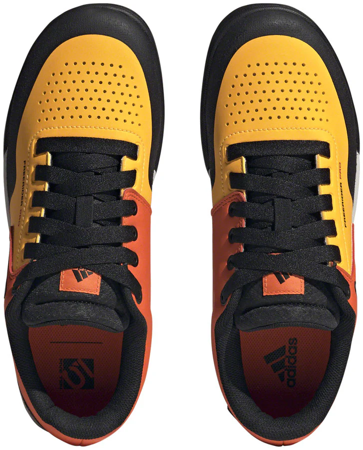 Five Ten Freerider Pro Flat Shoes - Mens Solar Gold/Ftwr White/Impact Orange 12 - Image 3