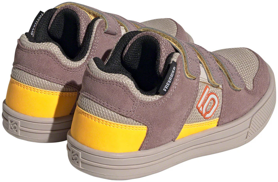 Five Ten Freerider VCS Flat Shoes - Kids Wonder Taupe/Gray One/Solar Gold 5.5 - Image 2