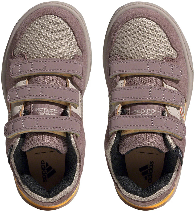Five Ten Freerider VCS Flat Shoes - Kids Wonder Taupe/Gray One/Solar Gold 5.5 - Image 3