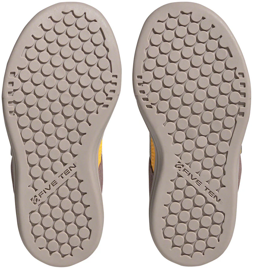 Five Ten Freerider VCS Flat Shoes - Kids Wonder Taupe/Gray One/Solar Gold 5.5 - Image 4