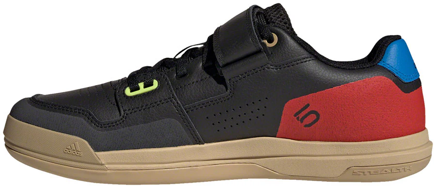 Five Ten Hellcat Mountain Clipless Shoes - Mens Core Black/Core Black/Red 9 - Image 2