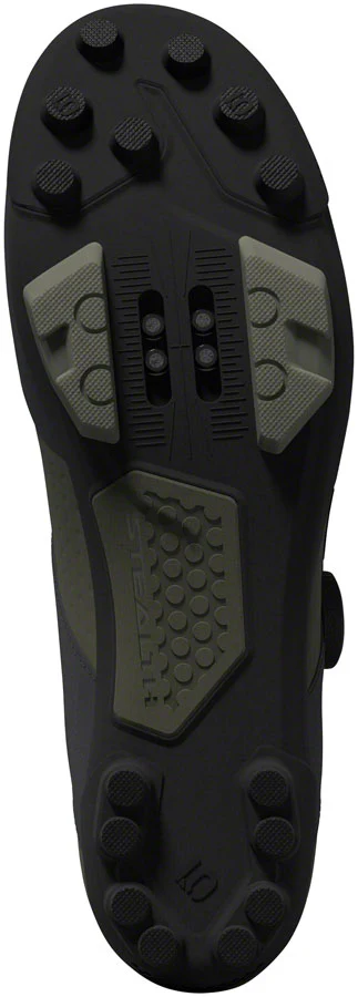 Five Ten Kestrel BOA Mountain Clipless Shoes - Mens Gray Six/Silver Pebble/Olive Strata 15 - Image 3