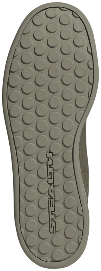 Five Ten Sleuth Deluxe Canvas Flat Shoes - Mens Focus Olive/Core BLK/Orbit Green 7 - Image 4
