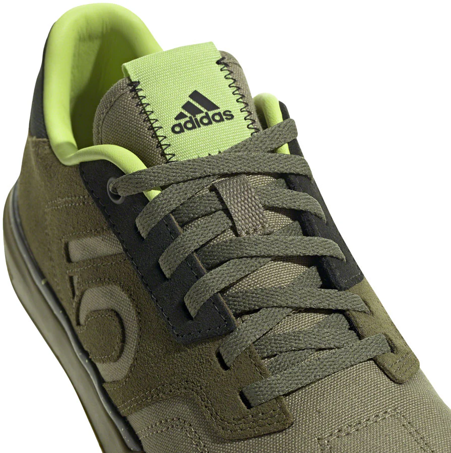 Five Ten Sleuth Flat Shoes - Womens Focus Olive/Orbit Green/Pulse Lime 9 - Image 4