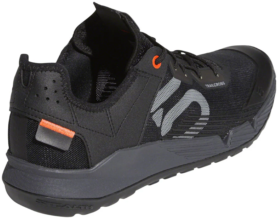 Five Ten Trailcross LT Flat Shoes - Mens Core BLK / Gray Two / Solar Red 8.5 - Image 3