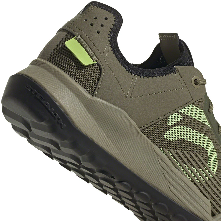 Five Ten Trailcross LT Flat Shoes - Mens Focus Olive/Pulse Lime/Orbit Green 13 - Image 4