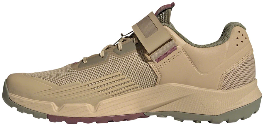 Five Ten Trailcross Mountain Clipless Shoes - Mens Beige Tone/Blue Rush/Orbit Green 10 - Image 2