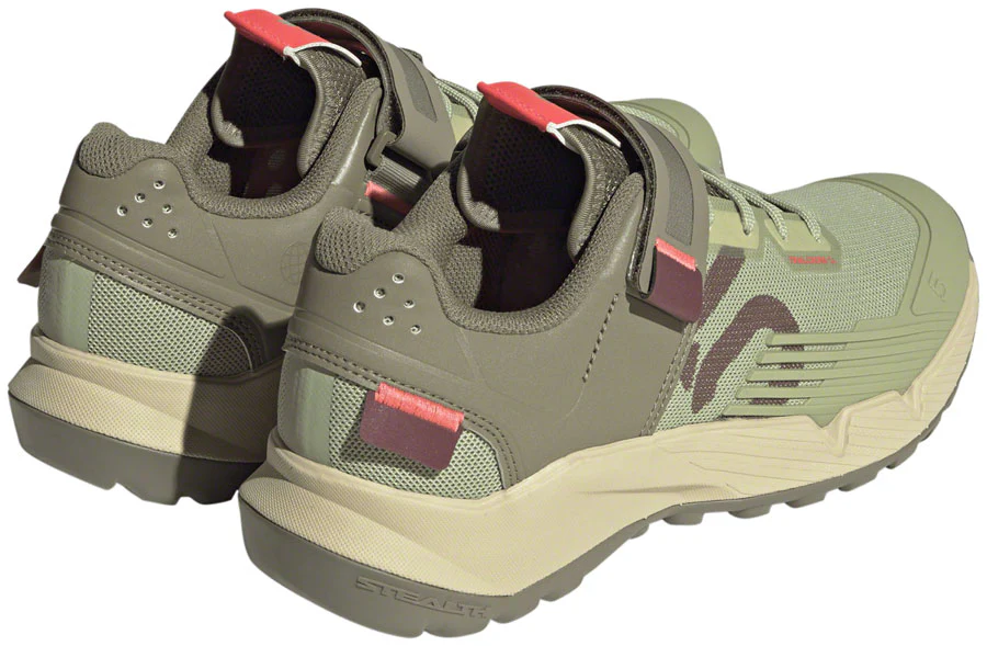 Five Ten Trailcross Mountain Clipless Shoes - Womens Magic Lime/Quiet Crimson/Orbit Green 10 - Image 2