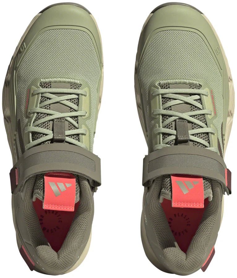 Five Ten Trailcross Mountain Clipless Shoes - Womens Magic Lime/Quiet Crimson/Orbit Green 8.5 - Image 3