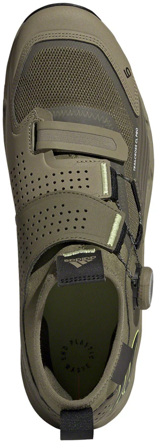 Five Ten Trailcross Pro Mountain Clipless Shoes - Mens Green/BLK/Green 10.5 - Image 2