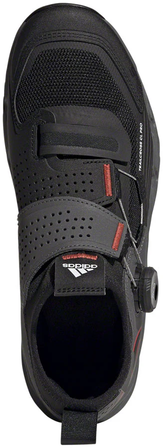 Five Ten Trailcross Pro Mountain Clipless Shoes - Womens Gray/BLK/Red 10.5 - Image 3