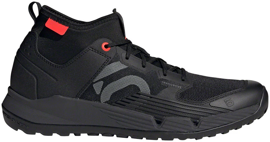 Five Ten Trailcross XT Flat Shoes - Mens Core BLK / Gray Four / Solar Red 7.5 - Image 3
