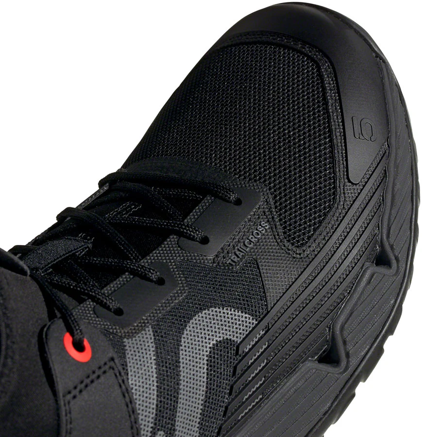 Five Ten Trailcross XT Flat Shoes - Mens Core BLK / Gray Four / Solar Red 7.5 - Image 4